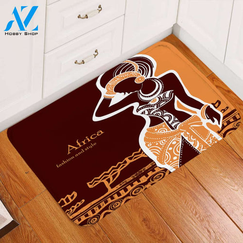 Africa Lady Door Mat