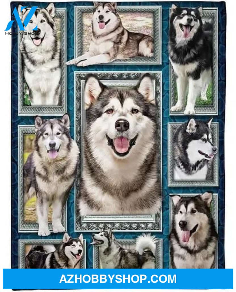 Alaska Malamute D0426Td Blanket