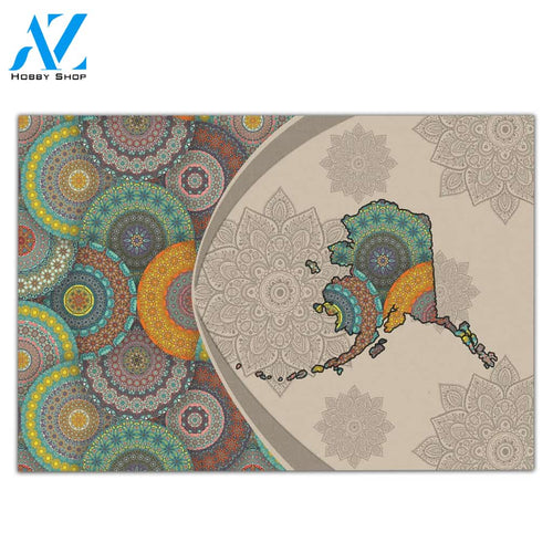 Alaska Mandala H123136 Doormat | Welcome Mat | House Warming Gift