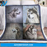 Alaskan Malamute Dog YH3010923F Blanket