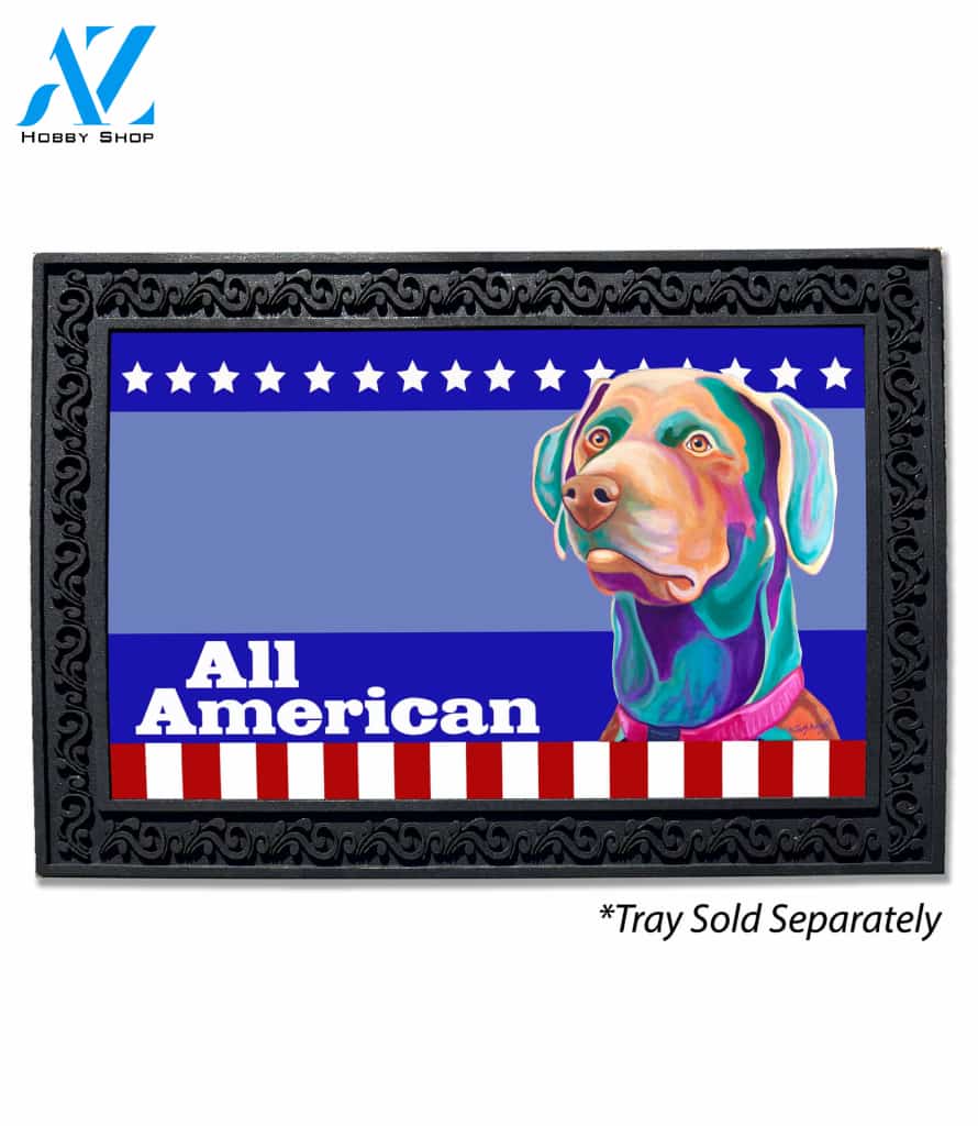 All American Dog Doormat - 18" x 30"