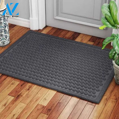 All Are Welcome Here Doormat, LGBT Doormat, Human Rights Doormat,Funny Door Mat,Wedding Gift,Velvet Rug,Housewarming gift,Non Slip Backing
