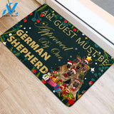 All Guest Must Be Approved By Our German Shepherd Christmas Funny Doormat Gift For Dog Lovers Birthday Gift Home Decor Warm House Gift Welcome Mat