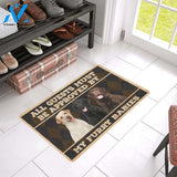 All Guests Must Be Approved By My Furry Babies Labrador Retriever Dog Doormat Welcome Mat Housewarming Gift Home Decor Funny Doormat Gift For Dog Lovers