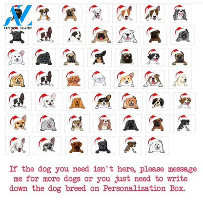 All Hearts Come Home For Christmas Personalized Dog Doormat Gift For Friend Family Birthday Gift Home Decor Warm House Gift Welcome Mat