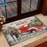 All Hearts Come Home For Christmas | Welcome Mat | House Warming Gift