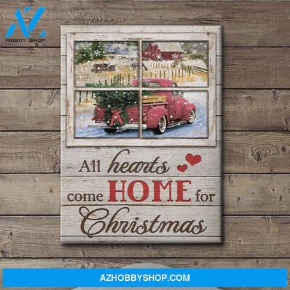 All Hearts Come Home - Premium Matte Canvas