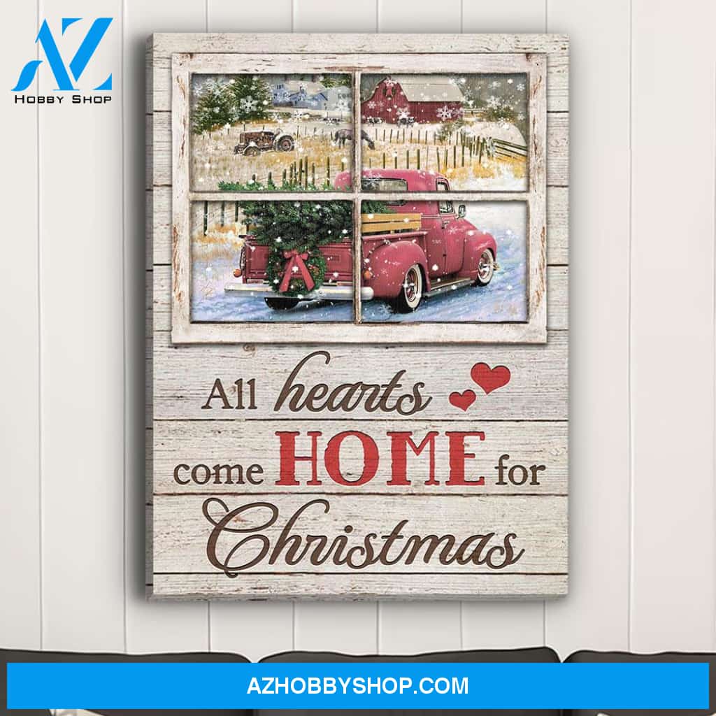 All Hearts Come Home - Premium Matte Canvas
