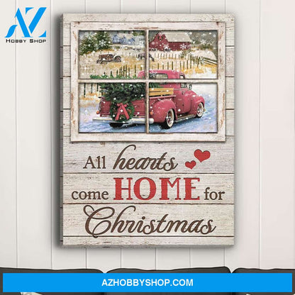 All Hearts Come Home - Premium Matte Canvas