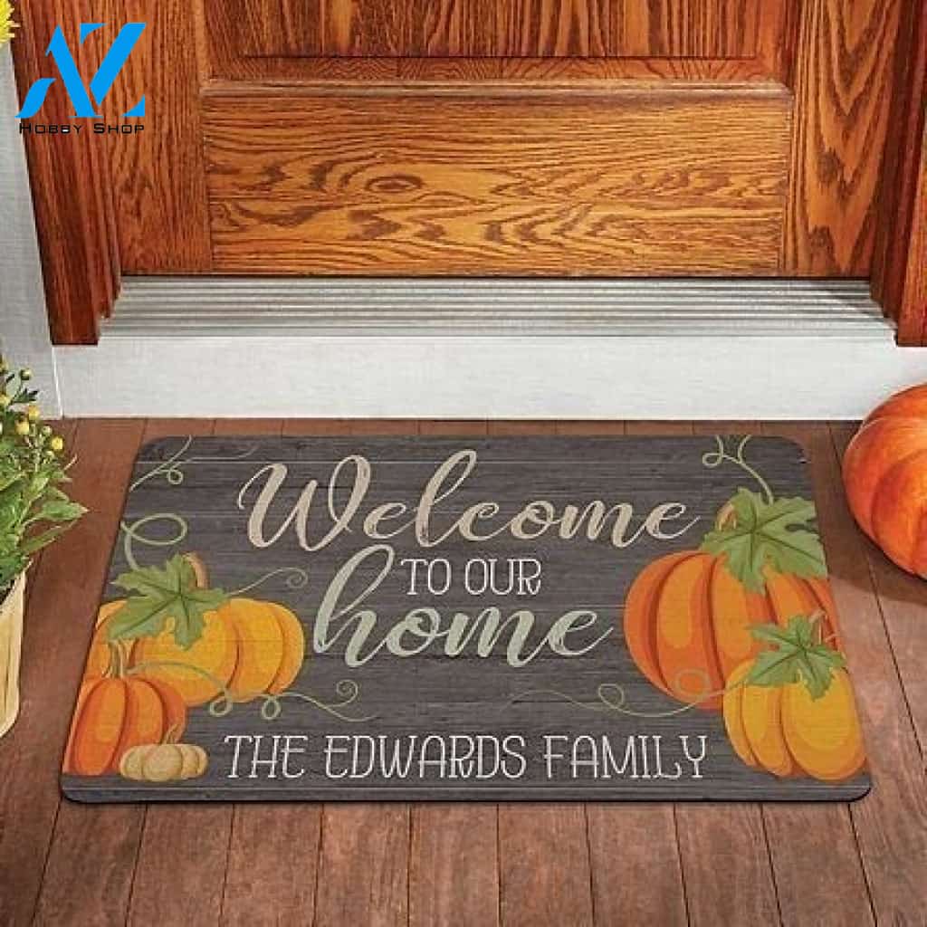 All Pumpkins Welcome CLP1110002D Doormat