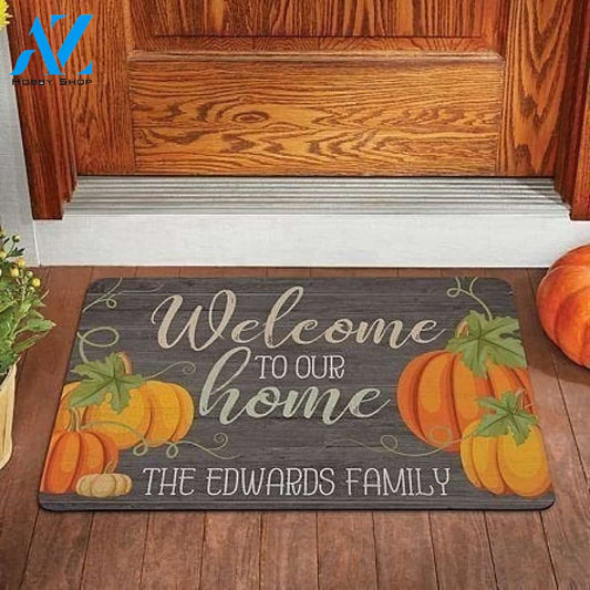 All Pumpkins Welcome CLP1110002D Doormat