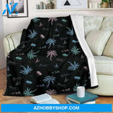 Aloha Hawaii Pattern Blanket