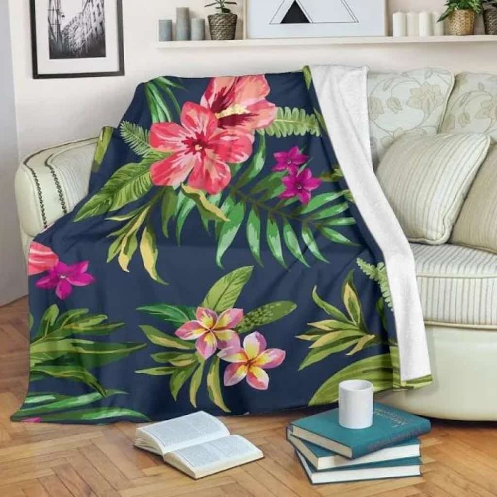 Aloha Hawaiian Flowers CL06120028MDF Blanket