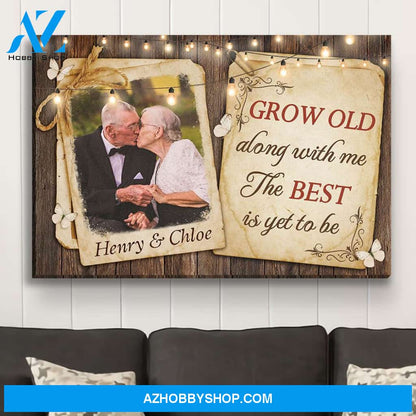 Along With Me - Personalized Custom Photo Canvas