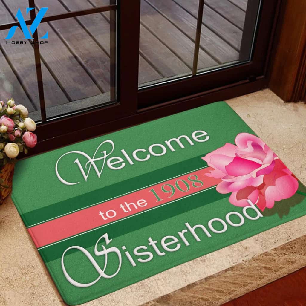 Alpha Kappa Alpha 1908 Doormat