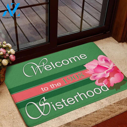 Alpha Kappa Alpha 1908 Doormat