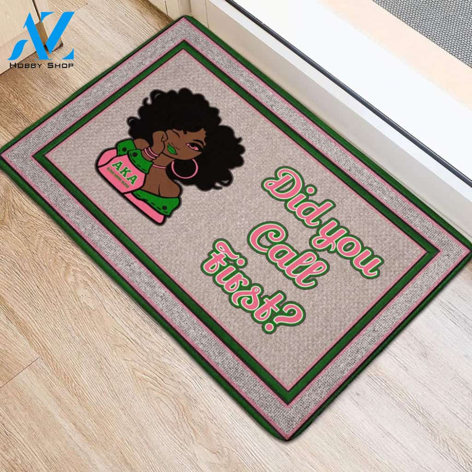 Alpha Kappa Alpha Sorority 1908  AKA Sorority 1908 Doormat
