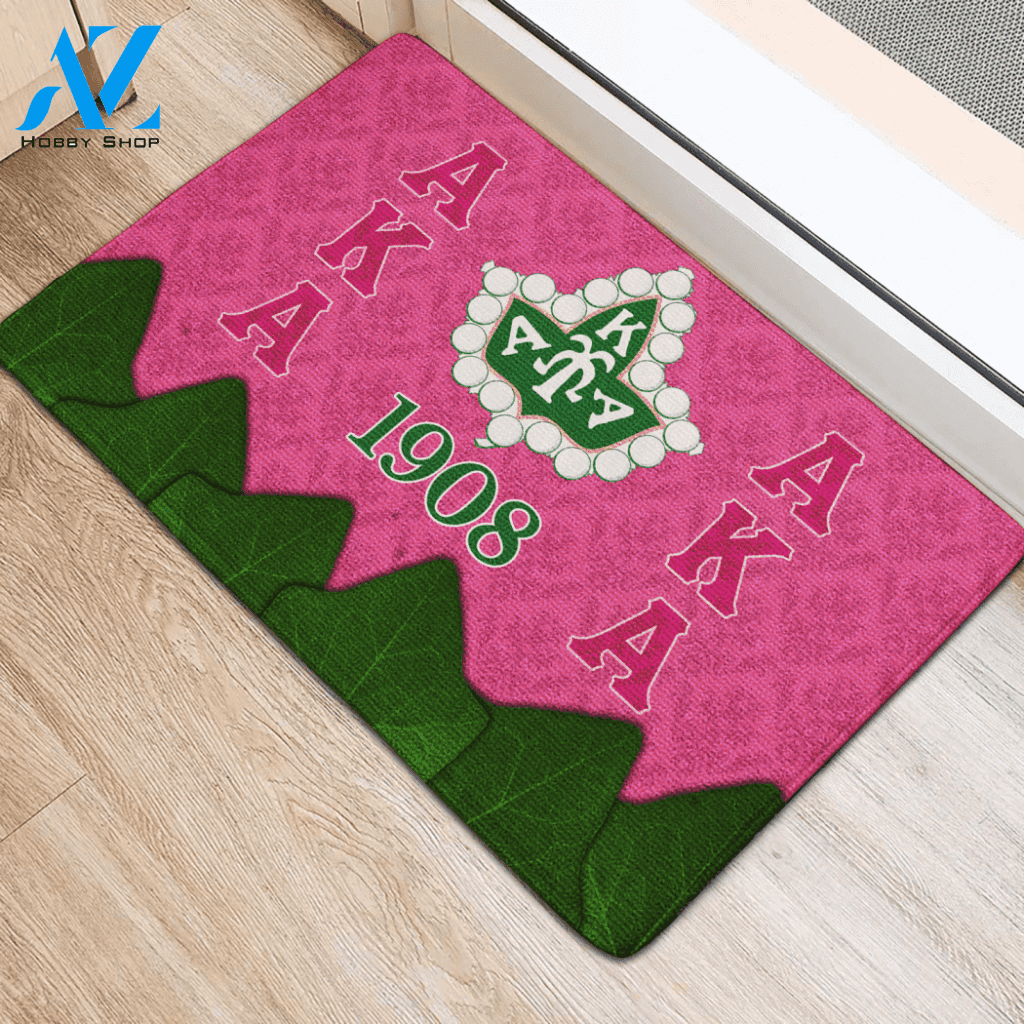Alpha Kappa Alpha Sorority 1908 Doormat