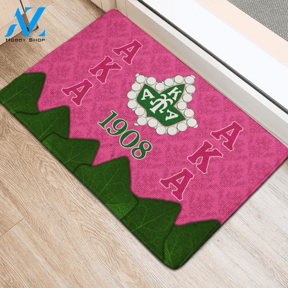 Alpha Kappa Alpha Sorority 1908 Doormat