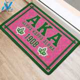 Alpha Kappa Alpha Sorority 1908 Doormat
