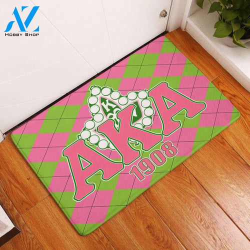Alpha Kappa Alpha Sorority 1908 Doormat