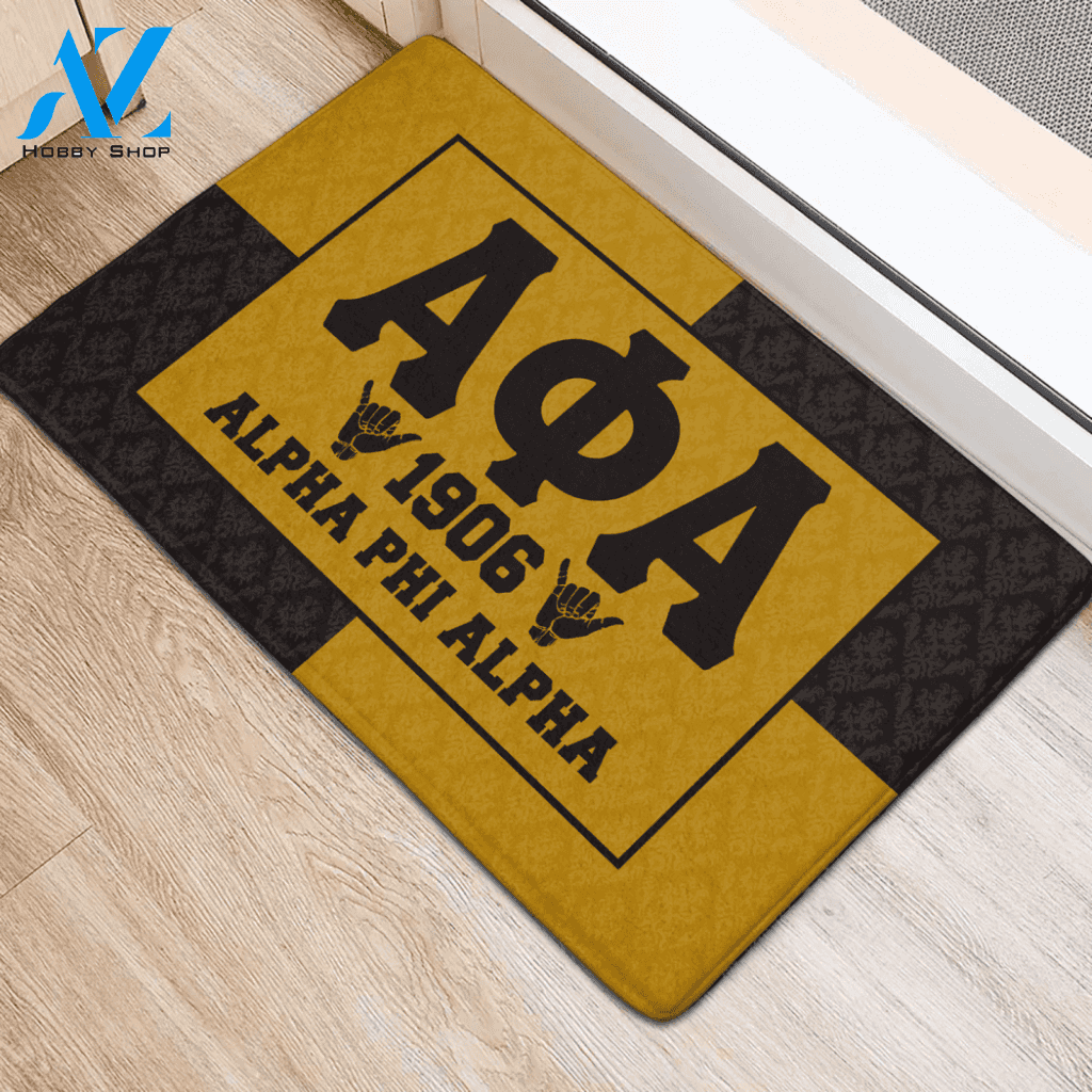 Alpha Phi Alpha Doormat