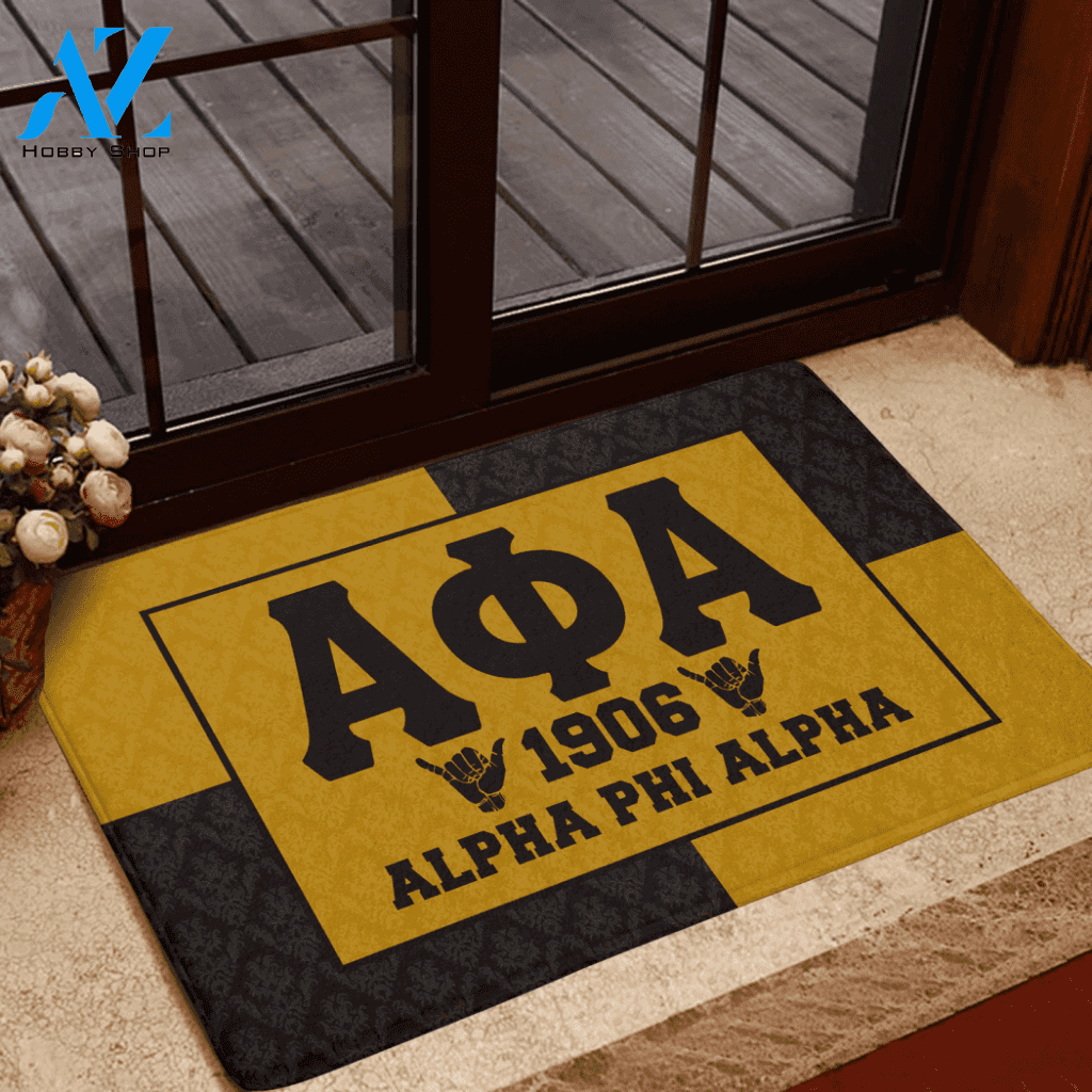 Alpha Phi Alpha Doormat