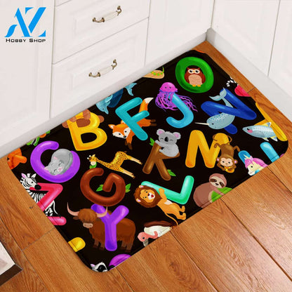Alphabet Letters Random Door Mat