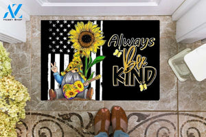 Always Bee Kind Doormat Welcome Mat Housewarming Gift Home Decor Funny Doormat Gift For Sunflower Lovers Gift For Friend Birthday Gift