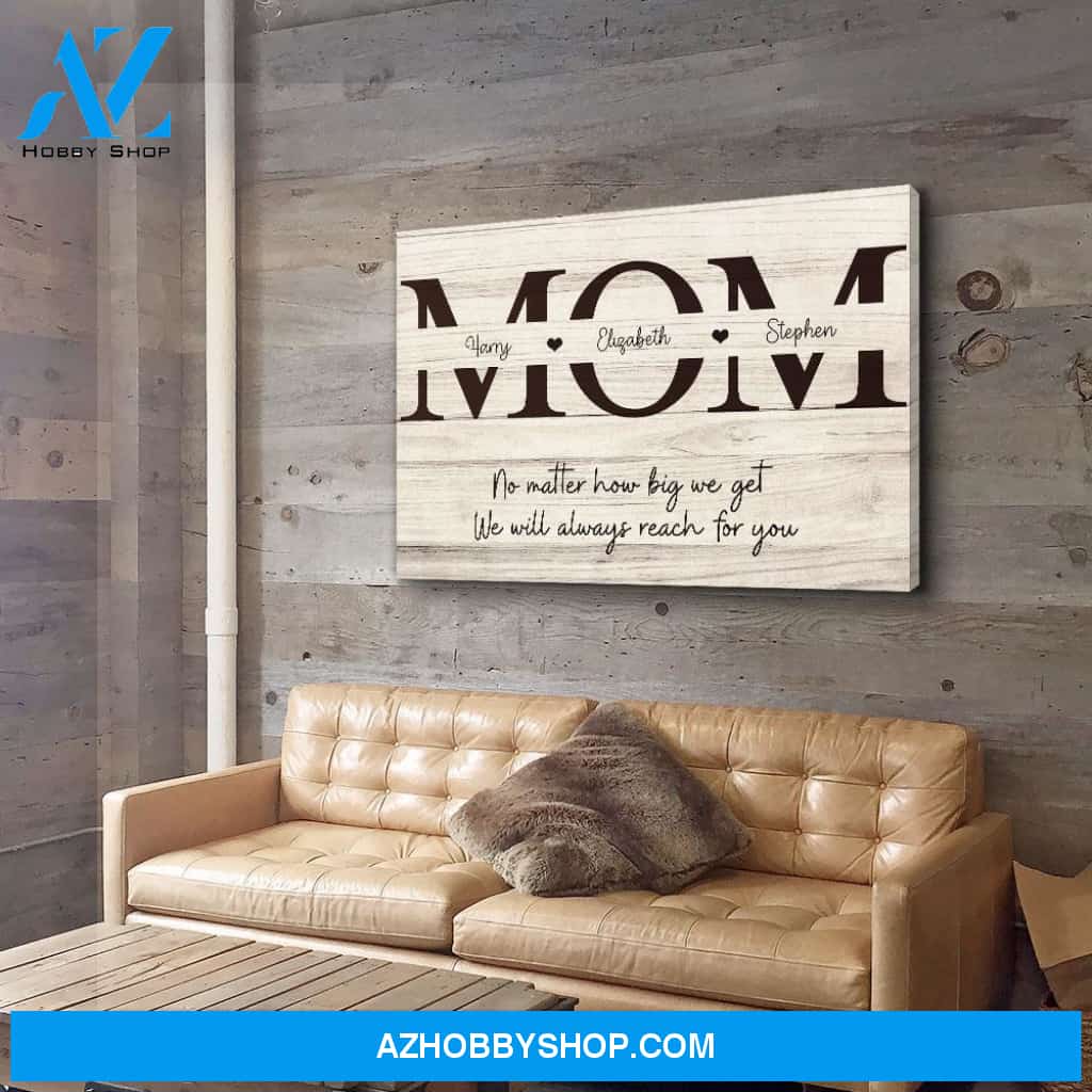 Always Reach For You - Personalized Custom Matte Canvas