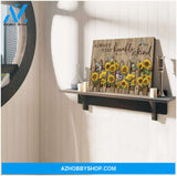 Always Stay Humble And Kind Hummingbird Wall Art Canvas