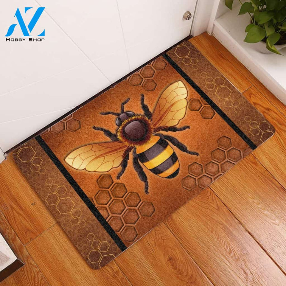 Amazing Bee Awesome Doormat Welcome Mat House Warming Gift Home Decor Funny Doormat Gift Idea