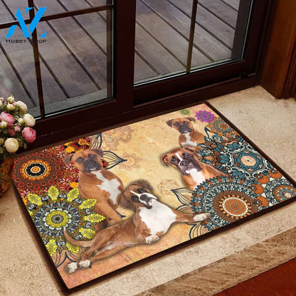 Amazing Boxer Dog Doormat | Welcome Mat | House Warming Gift