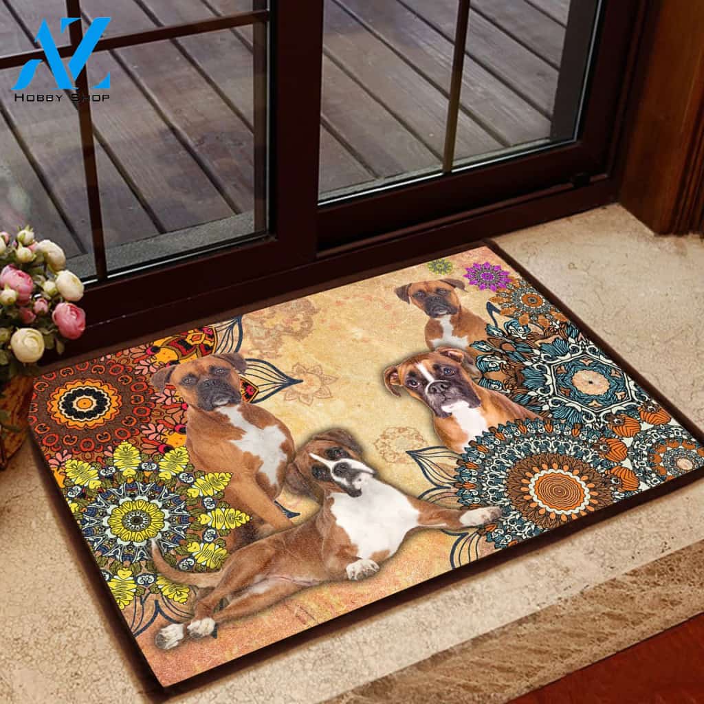 Amazing Boxer HT13803 - Door Mat | Welcome Mat | House Warming Gift