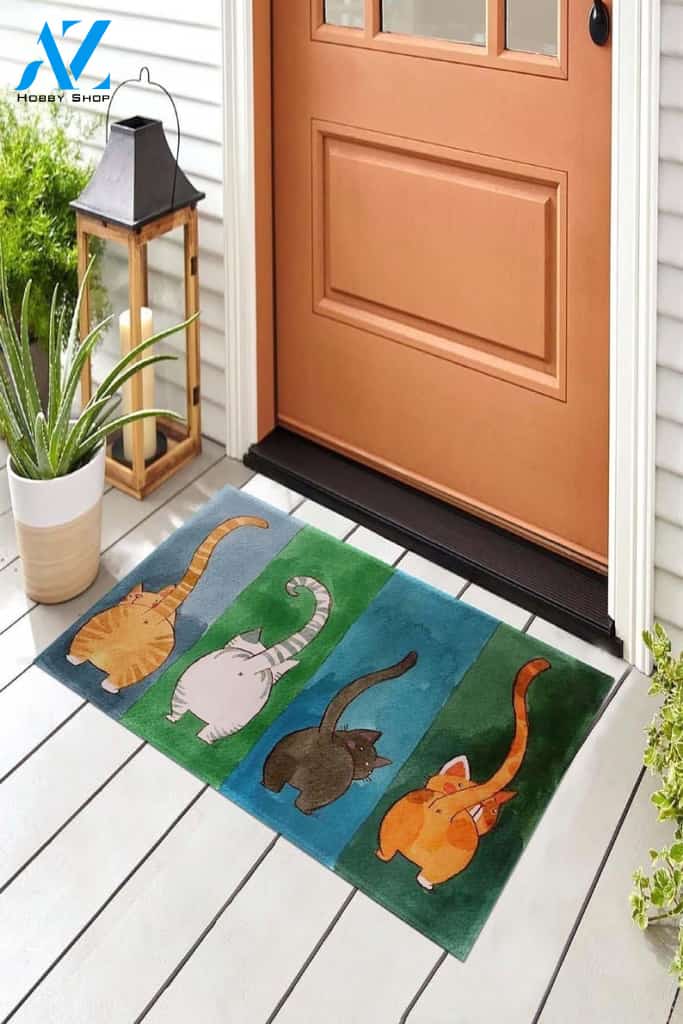 Amazing Cat Doormat, Cat Lover Doormat Welcome Mat House Warming Gift Home Decor Gift For Cat Lovers Funny Doormat Gift Idea