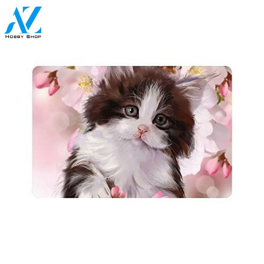 Amazing Cat Funny Doormat Welcome Mat House Warming Gift Home Decor Gift for Cat Lovers Funny Doormat Gift Idea