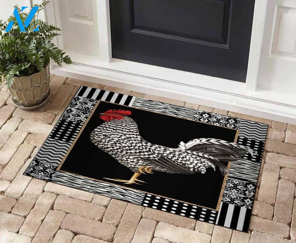 Amazing Chicken Doormat Indoor and Outdoor Doormat Welcome Mat House Warming Gift Home Decor Funny Doormat Gift Idea