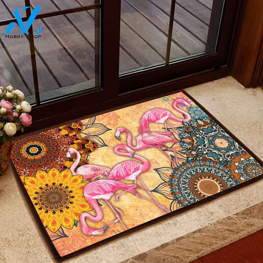 Amazing Flamingo HT12816 - Door Mat | Welcome Mat | House Warming Gift