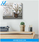 Amazing Grace Butterfly Worship Songs Canvas Wall Art