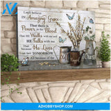 Amazing Grace Butterfly Worship Songs Canvas Wall Art
