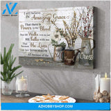 Amazing Grace Worship Songs Canvas Wall Art