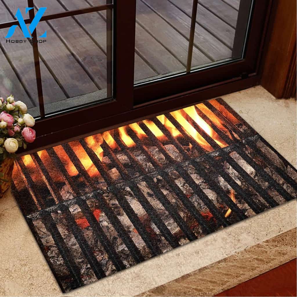 Amazing Grilling Doormat Welcome Mat House Warming Gift Home Decor Funny Doormat Gift Idea