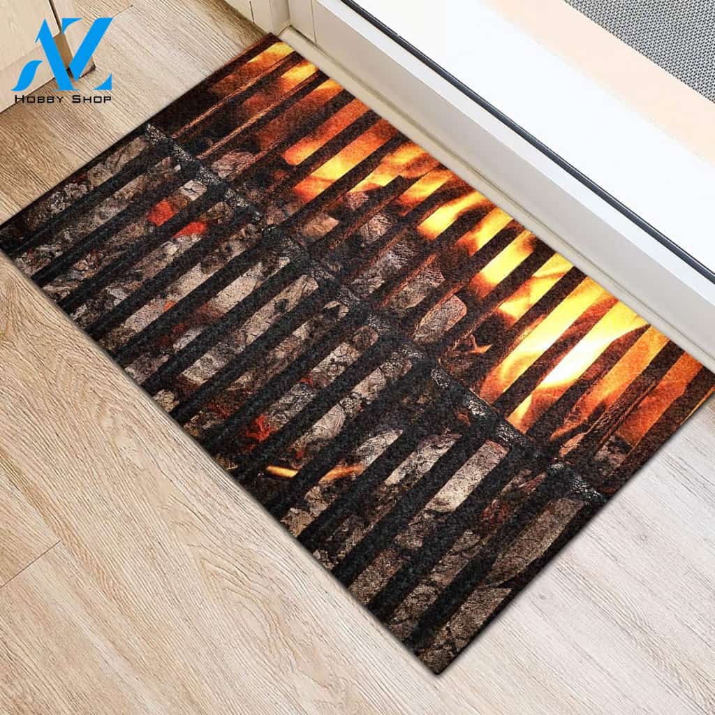 Amazing Grilling Doormat Welcome Mat House Warming Gift Home Decor Funny Doormat Gift Idea