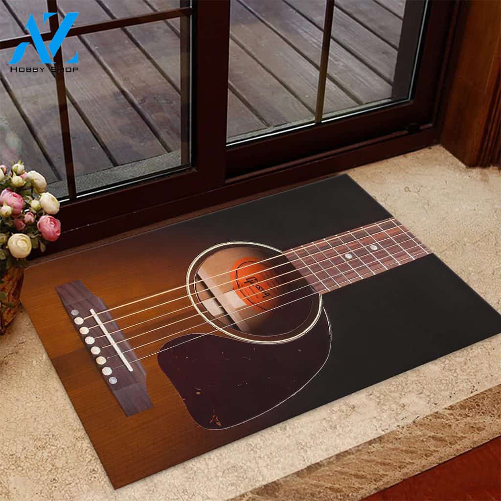 Amazing Guitar is life Guitar Doormat Welcome Mat House Warming Gift Home Decor Funny Doormat Gift Idea