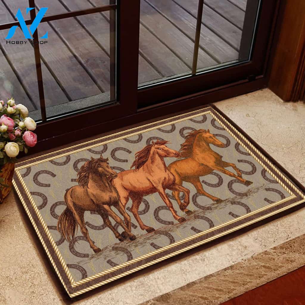 Amazing Horse Doormat Welcome Mat House Warming Gift Home Decor Funny Doormat Gift Idea