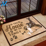 Amazing Italian Greyhound Family - Dog Doormat Welcome Mat House Warming Gift Home Decor Gift for Dog Lovers Funny Doormat Gift Idea