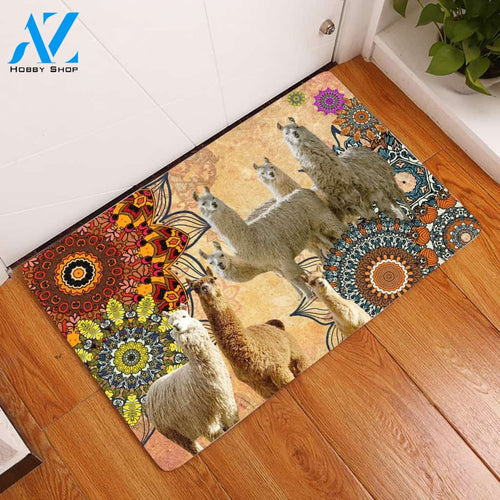 Amazing Llama Doormat Welcome Mat House Warming Gift Home Decor Funny Doormat Gift Idea