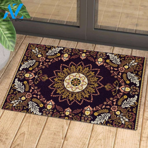 Amazing Mandala Boho Doormat 48 Welcome Mat House Warming Gift Home Decor Funny Doormat Gift Idea