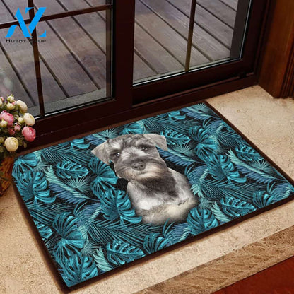 Amazing Miniature Schnauzer - Dog Doormat | Welcome Mat | House Warming Gift