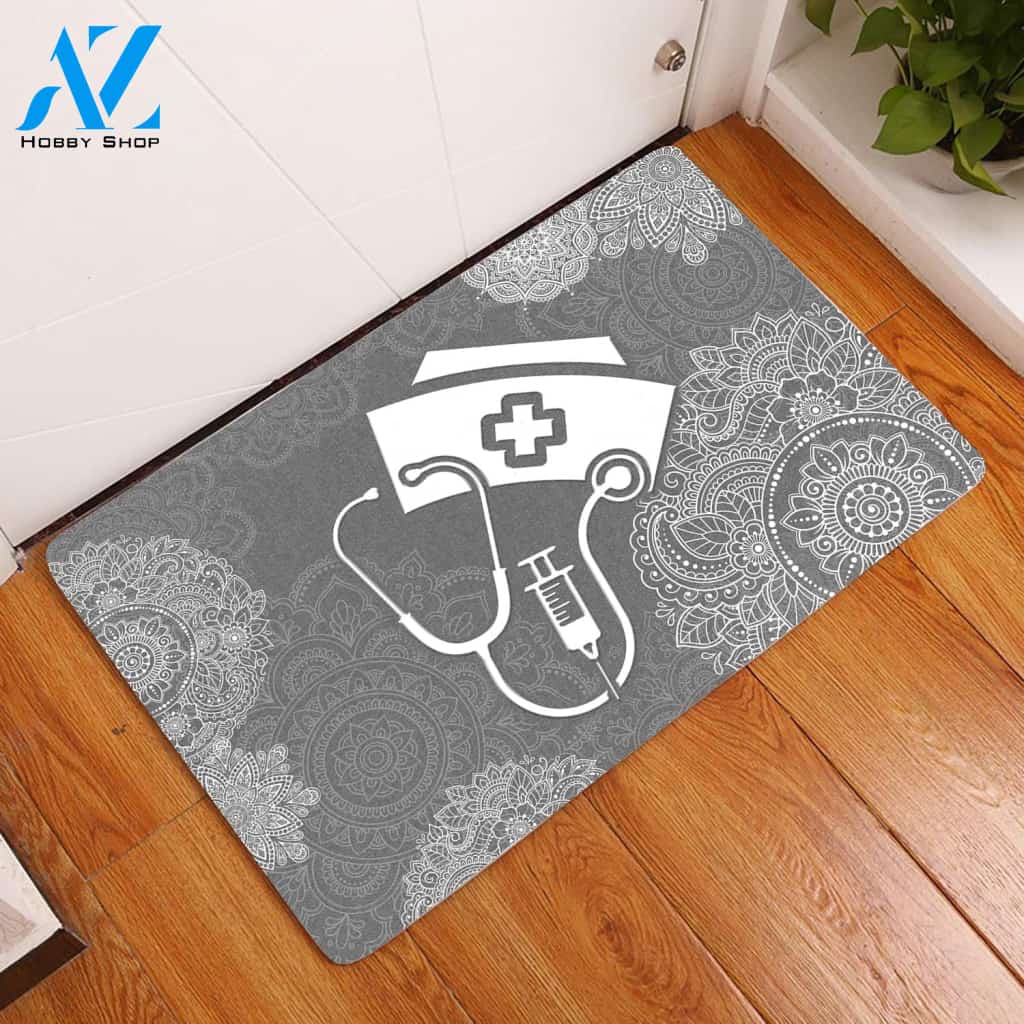 Amazing Nurse Doormat Welcome Mat House Warming Gift Home Decor Funny Doormat Gift Idea For Nurse